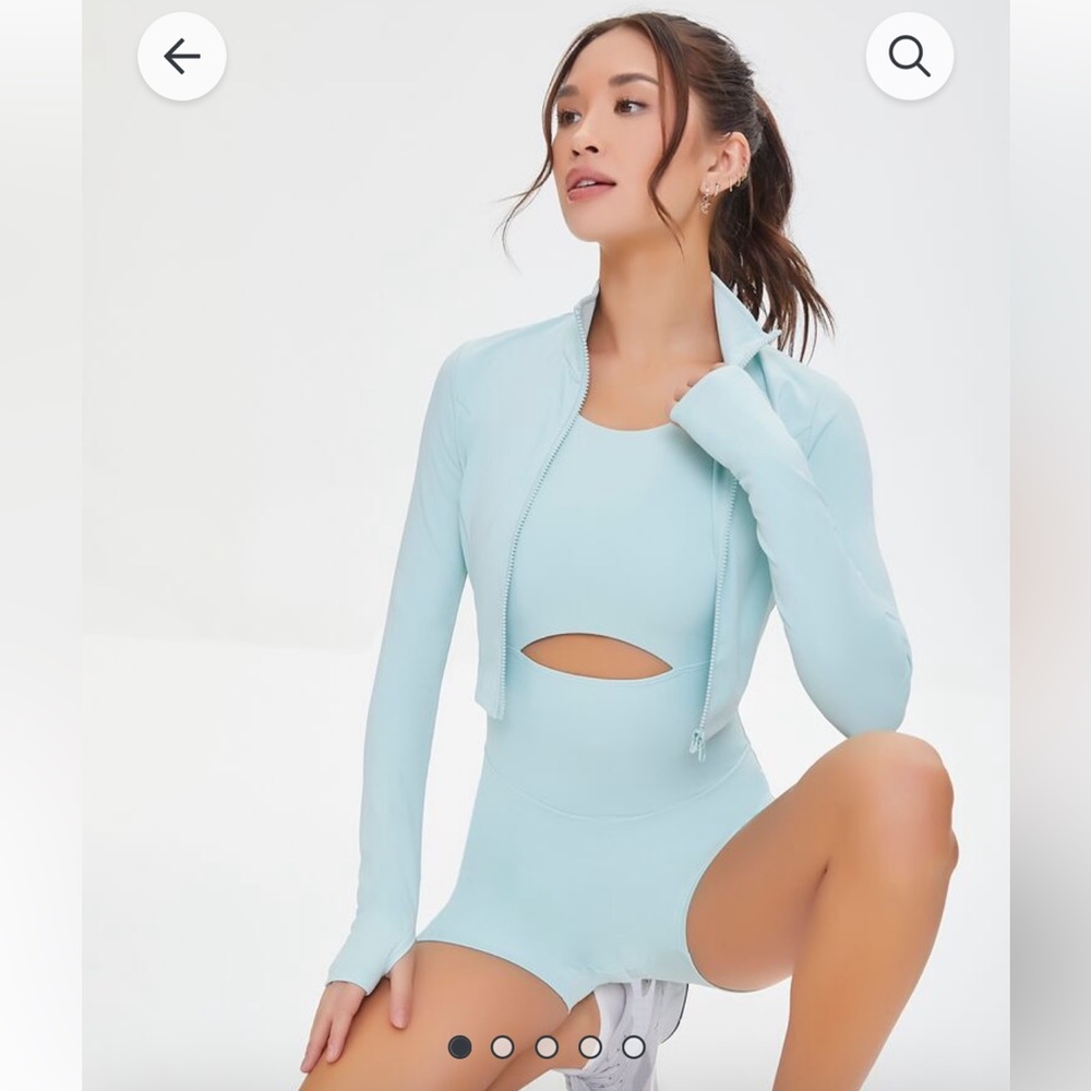 NWT✨Active Zip-Up Cropped Jacket